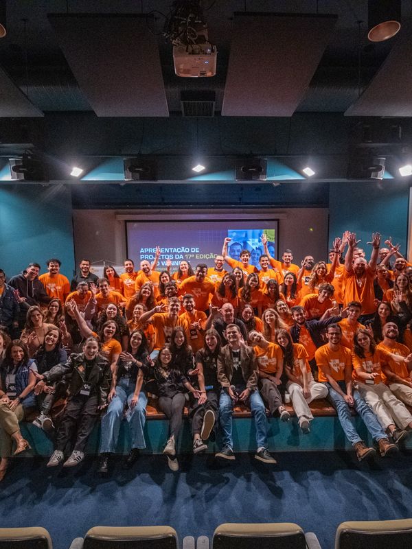 Turma da 17ª edição reunida no auditório